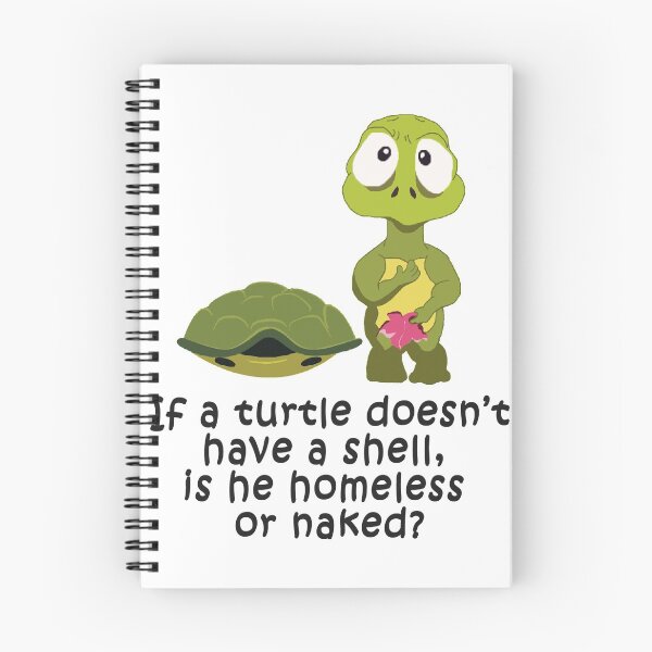 Artikelvorschau, Nackte Schildkröte, eine neugierige Frage stellend entworfen und verkauft von GiftingBob.