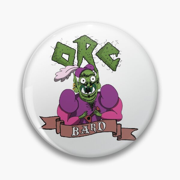 Item preview, Orc Bard DnD Disastrously Beautiful designed and sold by BlackMarketTees.
