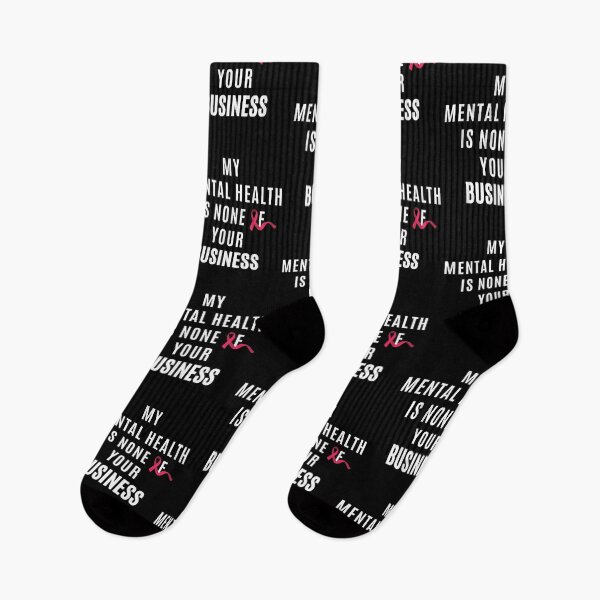 Item preview, My Mental Health is none of your Business for Cancer Awareness designed and sold by SAVWIS.
