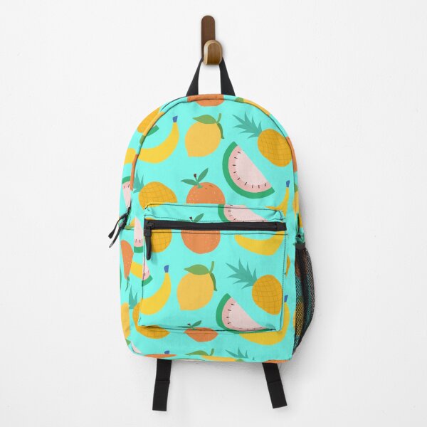 Item preview, Blue And Tropical Fruit Pattern designed and sold by Daisies-.