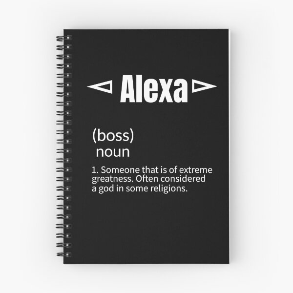 Item preview, Alexa Definition Cute Personalized Name Gift For Alexa designed and sold by DivineLiveShop.