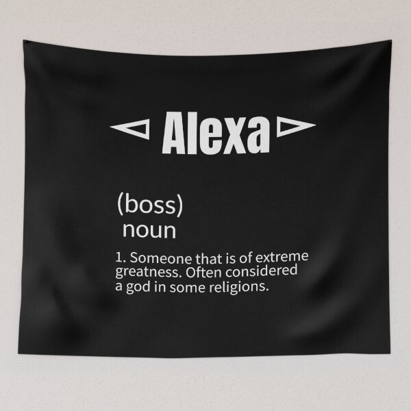 Item preview, Alexa Definition Cute Personalized Name Gift For Alexa designed and sold by DivineLiveShop.