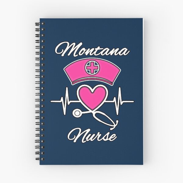 Item preview, Montana Nurse - Nurse Hat, Heart, and Stethoscope designed and sold by Drucifer76.