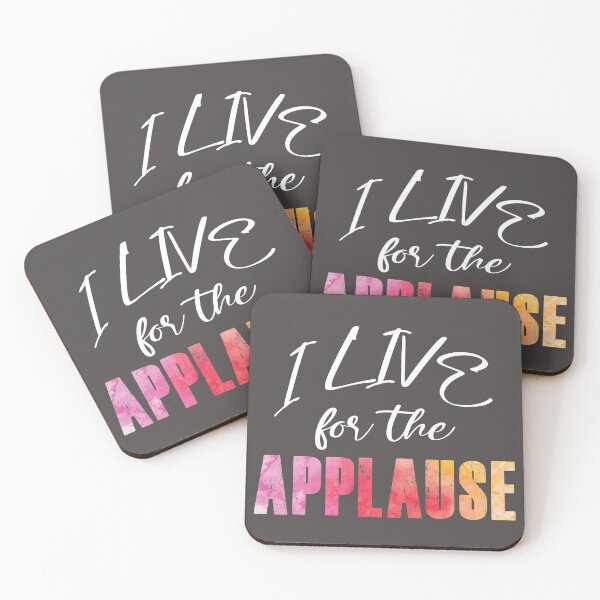 Item preview, I Live For The Applause Watercolor designed and sold by KristyBDesigns.