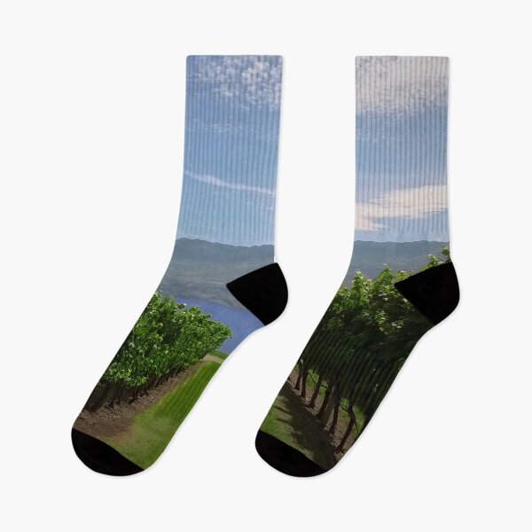 Item preview, The Okanagan Lake and Grape Vines  designed and sold by GenAumonier.