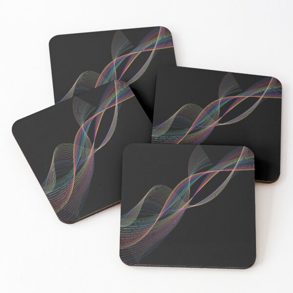 Item preview, multi colour wave designed and sold by mahmoudtala.
