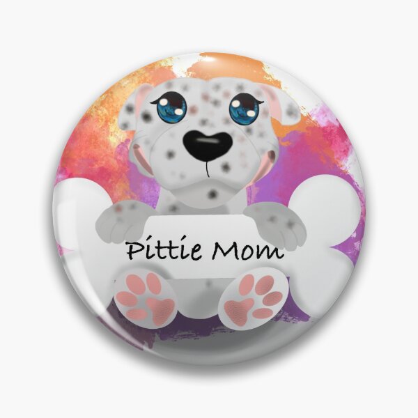 Item preview, Spotted White Pittie (Mom) designed and sold by AdriDraws.