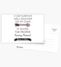Throne of Glass - Quote Postcards