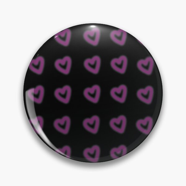 Item preview, Aesthetic Neon Purple Hearts designed and sold by ToriaScarlett.
