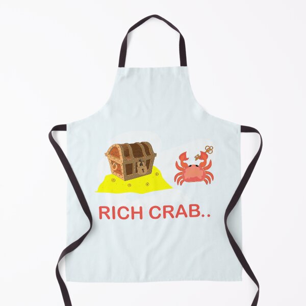 Item preview, Rich crab, funny crab have found the key of the treasure box under the ocean and become rich , crabby , ocean crab animal art meme ,stealing ocean treasures designed and sold by SGS-.