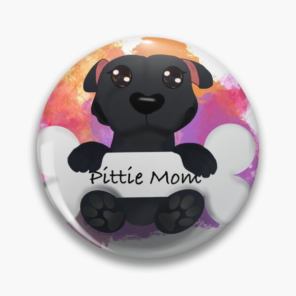 Item preview, Black Pittie (Mom) designed and sold by AdriDraws.