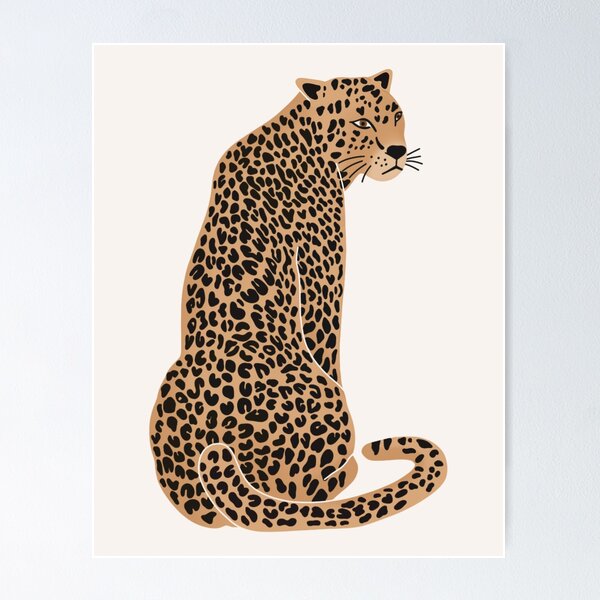 Artikel-Vorschau von Dschungel-Leopard-Illustration, designt und verkauft von Jamie Maher.