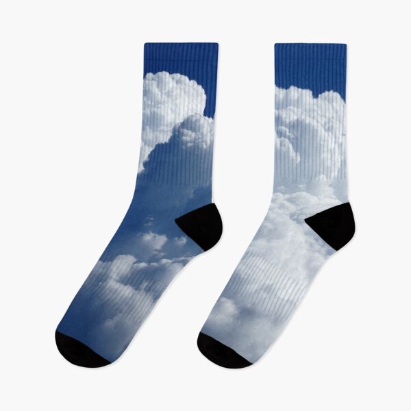 Item preview, Fluffy White Clouds Floating in the Blue Sky designed and sold by ALEX PHOTO DREAMS.