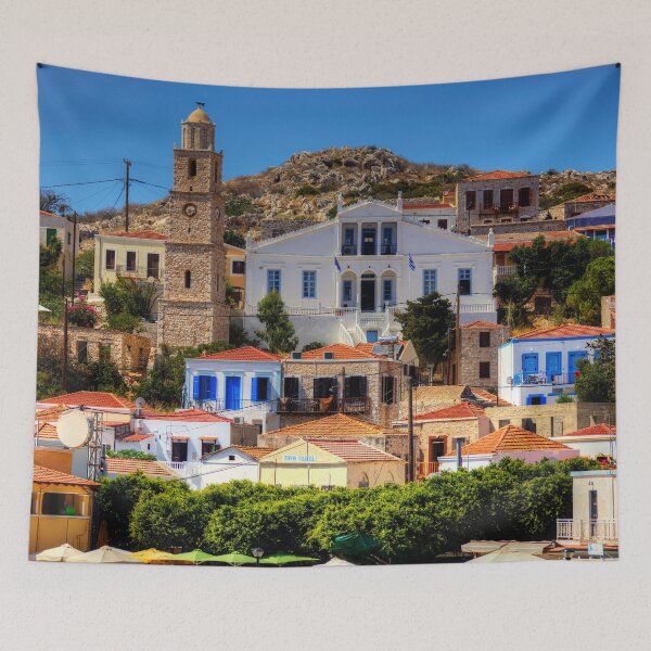 Item preview, Nimborio Town Hall and Roloi designed and sold by tomg.