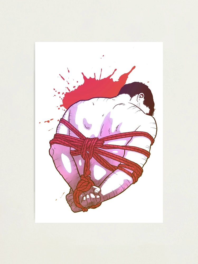 Shibari artwork - Rope art  Photographic Print for Sale by PraetorianX