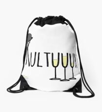 Kultuuur (mit 3 Sektgläsern) | Culture Drawstring Bag