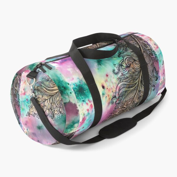 Item preview, Colorful Feather Scroll designed and sold by ACarlo.