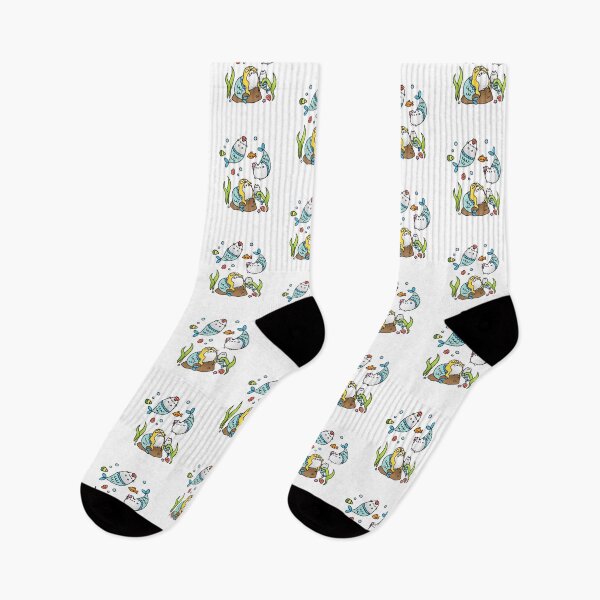 Item preview, Mermaid Cat Family Cute Purrmaids designed and sold by SpookshowDesign.