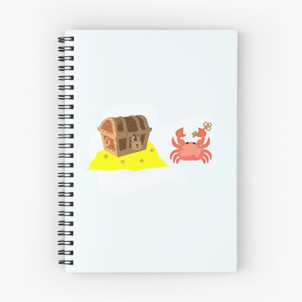 Item preview, Funny crab have found the key of the treasure box under the ocean and become rich , crabby , ocean crab animal art meme ,stealing ocean treasures designed and sold by SGS-.