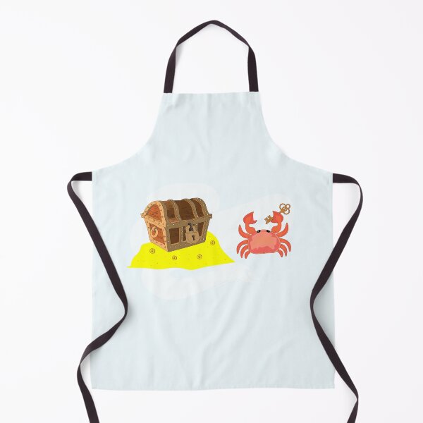 Item preview, Funny crab have found the key of the treasure box under the ocean and become rich , crabby , ocean crab animal art meme ,stealing ocean treasures designed and sold by SGS-.