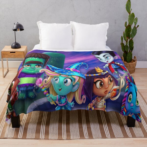 Super Monsters Throw Blanket