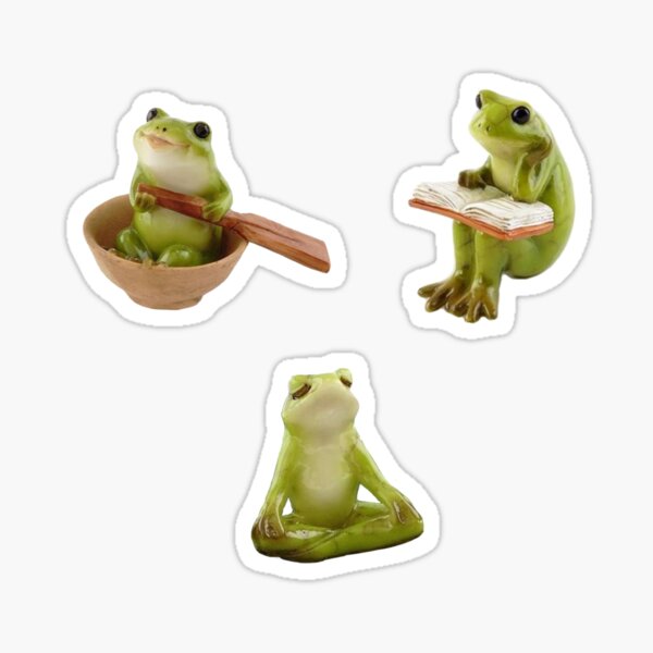 Vista previa del artículo con la obra «Algunas ranas geniales», diseñado y vendido por patri-OwO.
