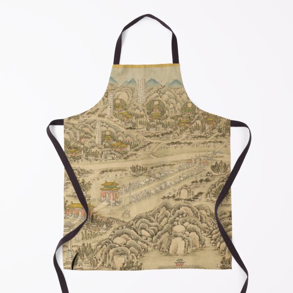 Item preview, Panoramic Map of 13 Ming Emperors (1736) designed and sold by allhistory.