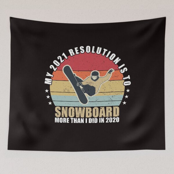 Item preview, My 2021 Resolution is to Snowboard more than i did in 2020 designed and sold by Dan66.