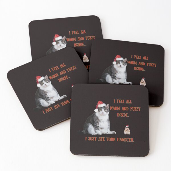 Item preview, Funny Christmas Shirt, funny Cat, Cat Christmas, Hampsters, sick joke, designed and sold by MeatyWildman.