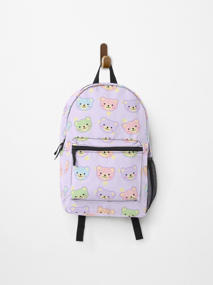 Kawaii Backpack With Kawaii Pin And Accessories, Cute Kawaii School  Backpacks For Teen Girls (purple)
