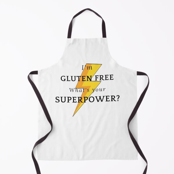 Item preview, I'm gluten free. What's your superpower? designed and sold by GlutenFreeTee.