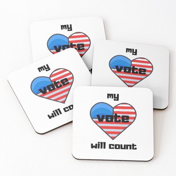 Item preview, my vote will count designed and sold by infinity-khd.