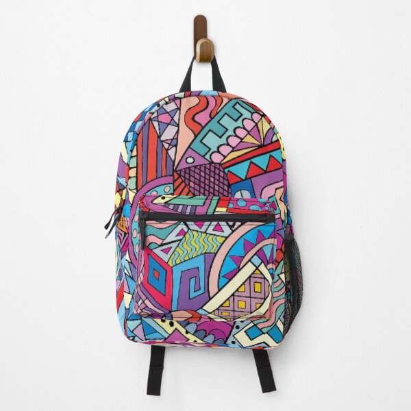 Item preview, colorful shapes pattern designed and sold by SherriMans.