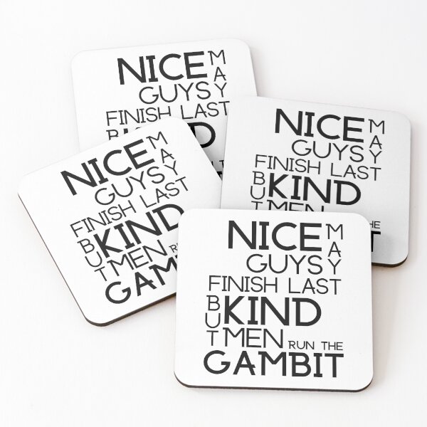 Item preview, Kind Men Run The Gambit designed and sold by Intuitive Engines Apparel Co..