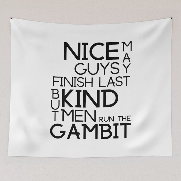 Item preview, Kind Men Run The Gambit designed and sold by Intuitive Engines Apparel Co..