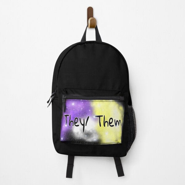Item preview, They/ Them Nonbinary Galaxy designed and sold by ArtByAsh99.