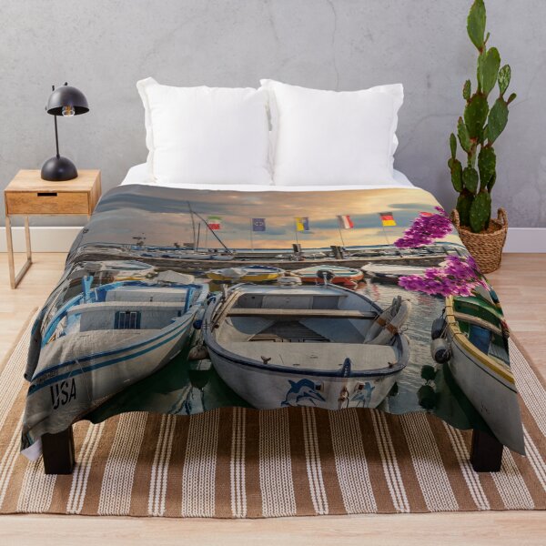 Item preview, boats on the lake designed and sold by SherriMans.