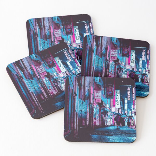 Item preview, Neon Lights Of Tokyo designed and sold by yaekus.