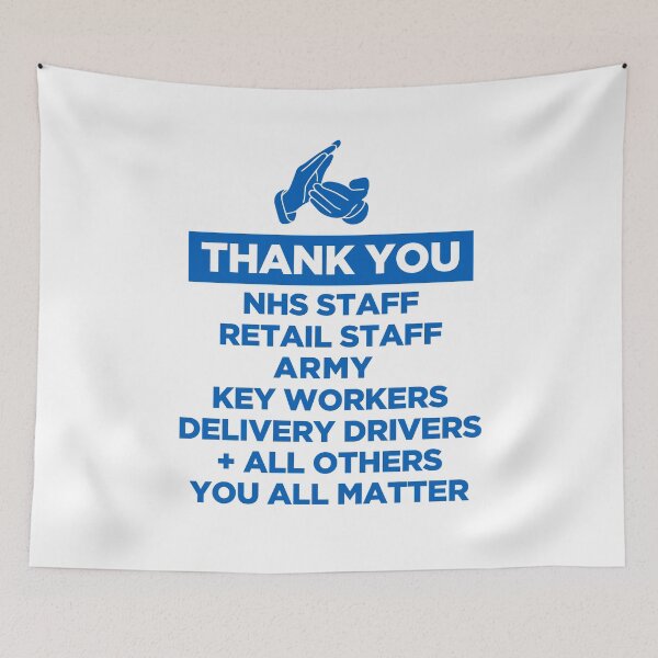 Item preview, THANKYOU NHS, Retail, army, keyworkers, delivery drivers + all others you all matter designed and sold by phassystore.