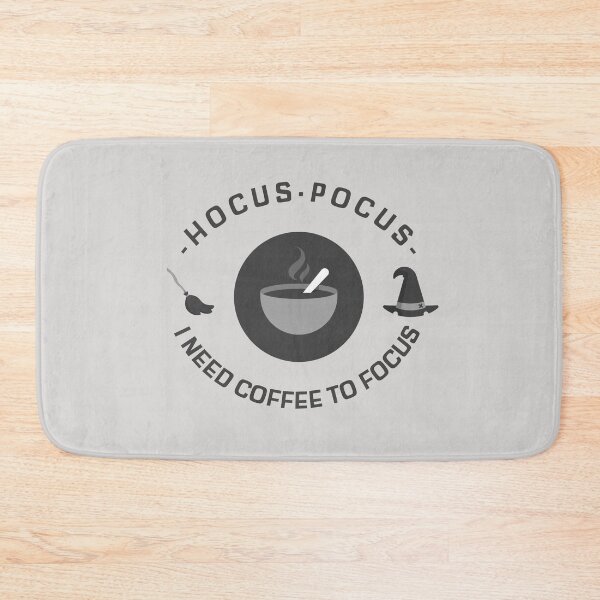 Item preview, Hocus Pocus I need coffe to focus - Funny Halloween Humor designed and sold by BlascoShop.