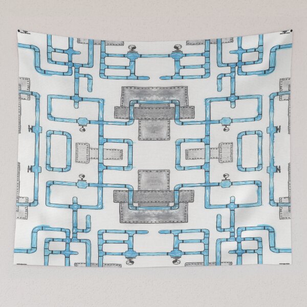 Item preview, Pipe mania designed and sold by Dibujo Divertido.