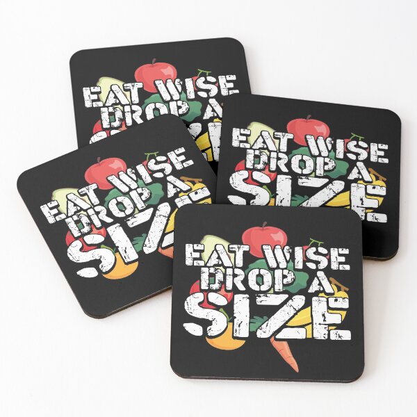 Item preview, Eat Wise Drop A Size Funny Dieting Fitness Healthy Lifestyle Eating Gift designed and sold by Maljonic.