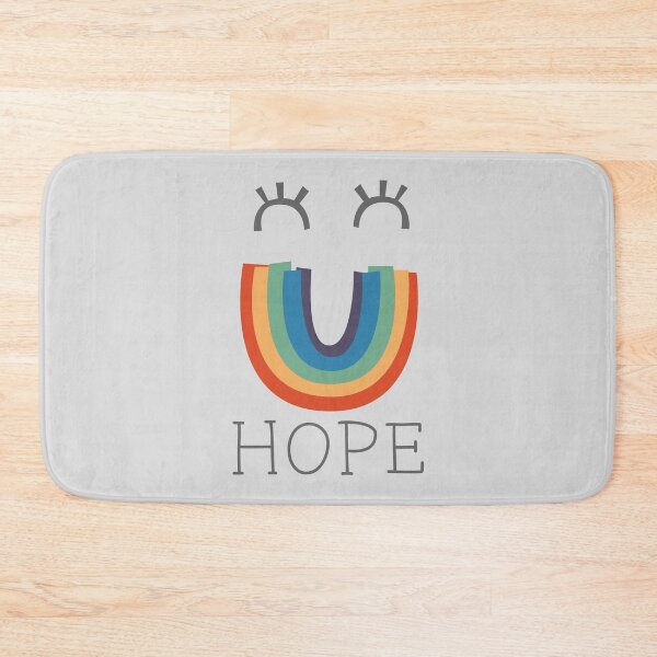 Item preview, Hope Rainbow Dark designed and sold by LouiseFranksArt.