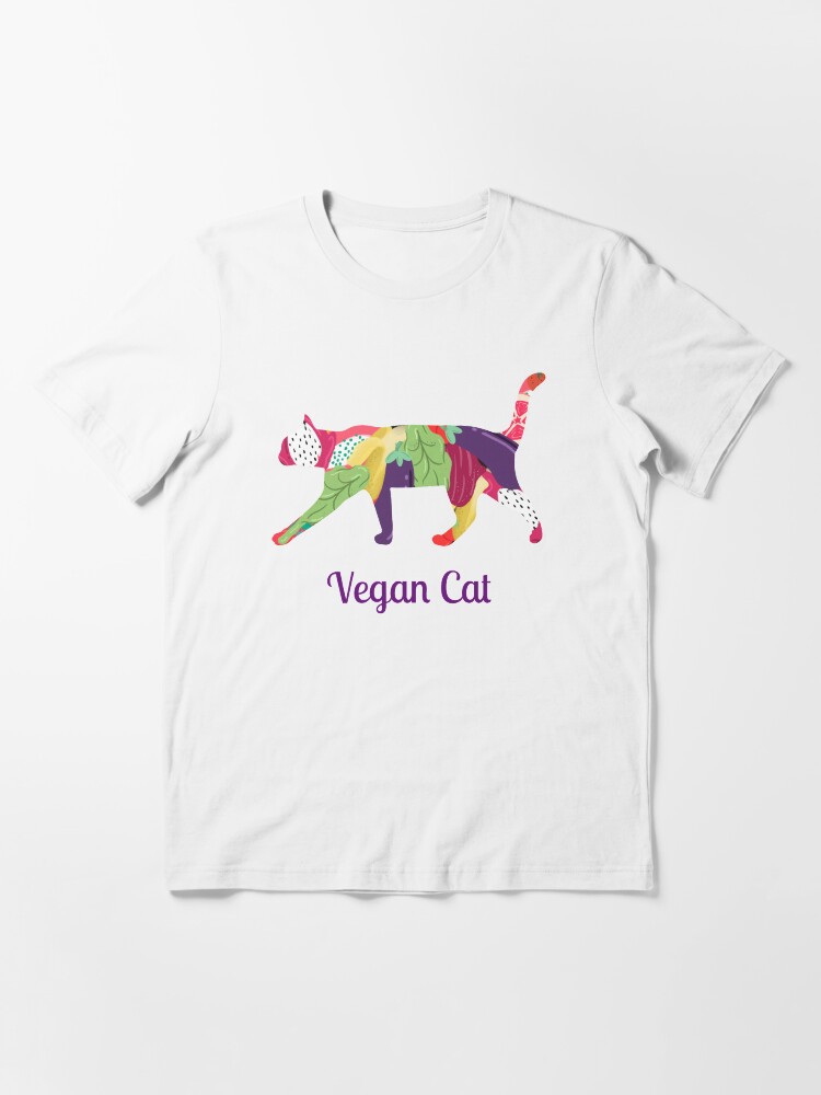 vegan cat shirt