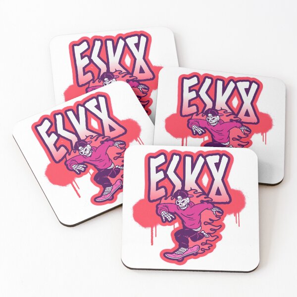 Item preview, ESK8 Skeleton in Flames. designed and sold by SilverFoxStore.