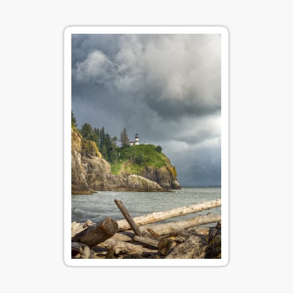 Cape Disappointment Lighthouse Sticker