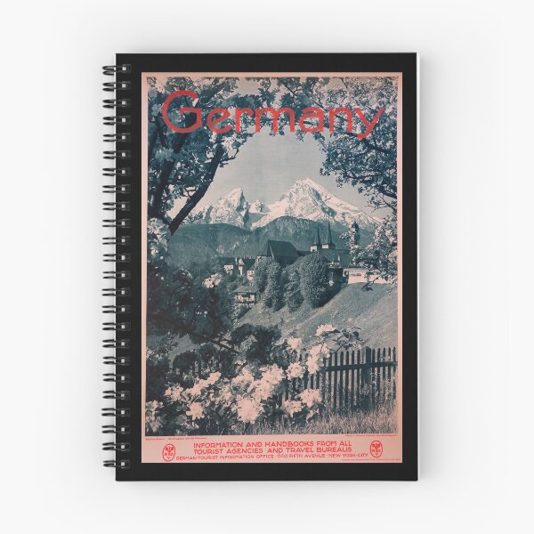 Item preview, Germany retro poster designed and sold by CorasPosters.