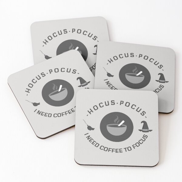 Item preview, Hocus Pocus I need coffe to focus - Funny Halloween Humor designed and sold by BlascoShop.