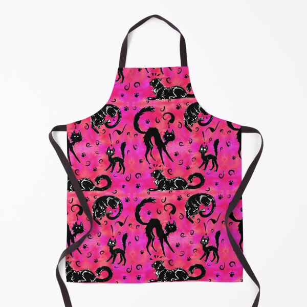 Item preview, Spoopy Kittehs in Neon Pink designed and sold by LauraGarabedian.