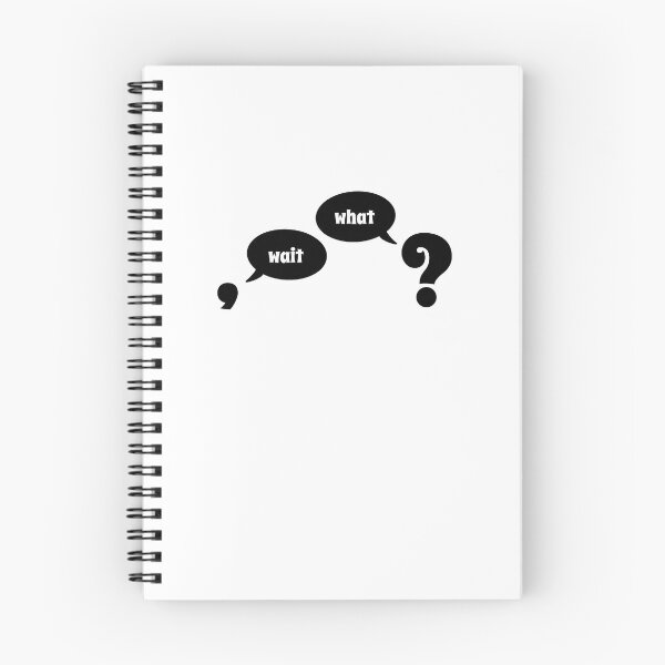 Item preview, Wait, What?- Funny Grammar Sayings designed and sold by Flip & Flop.
